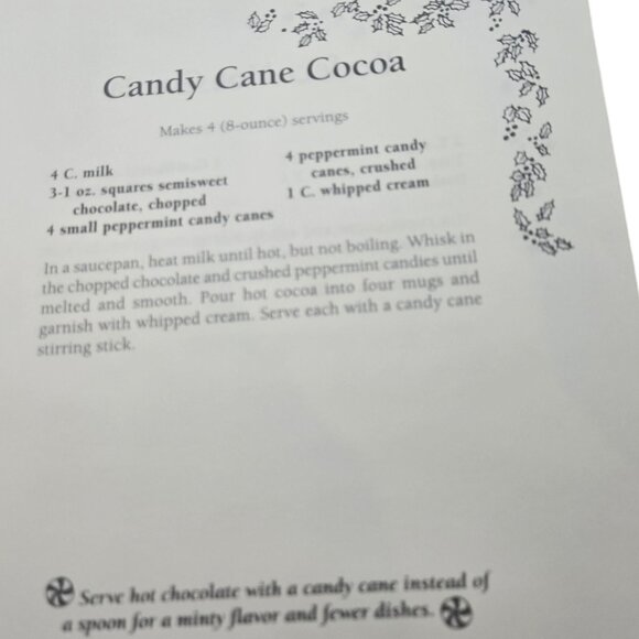 Santas Favorite Holiday Treats and Christmas Sweets Cookbook Christmas Recipe Bo - Picture 7 of 12